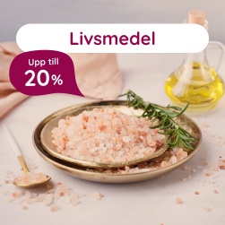 Livsmedel upp till 20%